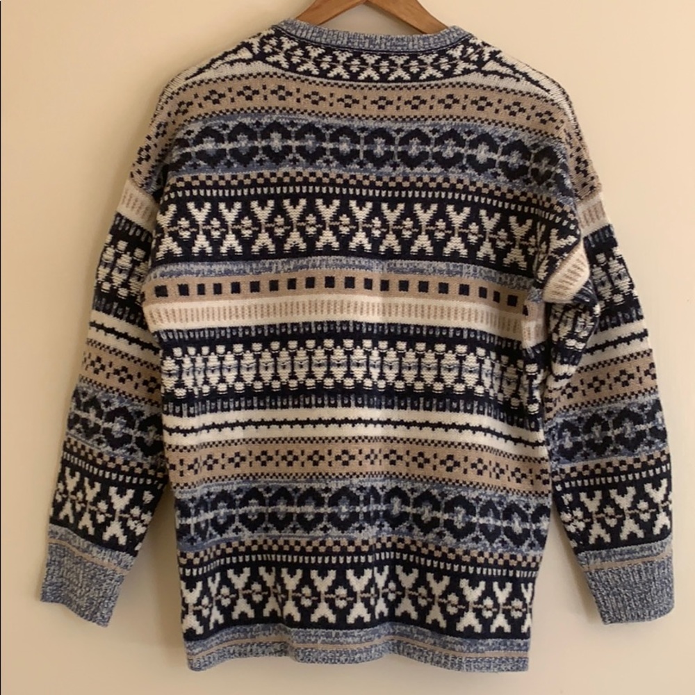 Madewell Fair Isle Pullover Sweater - Picture 7 of 9